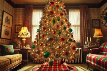 Vintage Christmas Tree Decorating Ideas